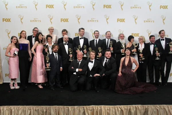 Game of Thrones Cast and Producers — Stock Photo, Image