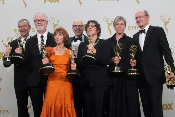 Frances McDormand, Olive Kitteridge Cast, Producers, Richard Jenkins — Stock Photo, Image