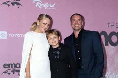 LOS ANGELES - OCT 11:  Malin Akerman, Sebastian Zincone, Jack Donnelly at the 35th Environmental Media Awards at the Radford Studios on October 11, 2025 in Studio City, CA