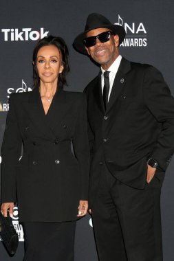 Lisa Harris, Jimmy Jam Harris SONA - 12 Ekim 2025 'te Skirball Center' da Kuzey Amerika Savaşçı Ödülleri 'nin şarkı yazarları