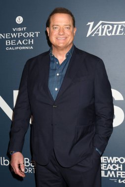 Brendan Fraser, 2025 Newport Beach Film Festivali 'nde 19 Ekim 2025 tarihinde Balboa Körfezi Kulübü' nde, CA