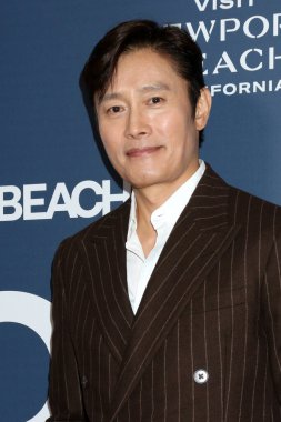 Byung-hun Lee 2025 Newport Plaj Film Festivali 'nde 19 Ekim 2025' te Balboa Bay Club 'da, CA