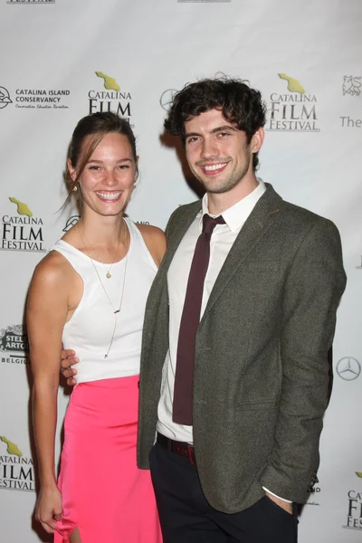 Bailey Noble, Carter Jenkins — Stock Photo, Image