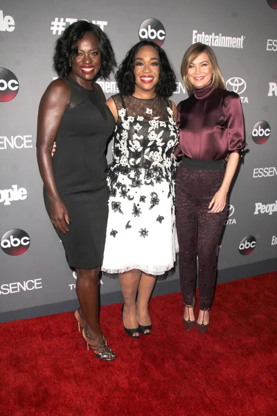 Viola davis, shonda rhimes, ellen pompeo — Stockfoto