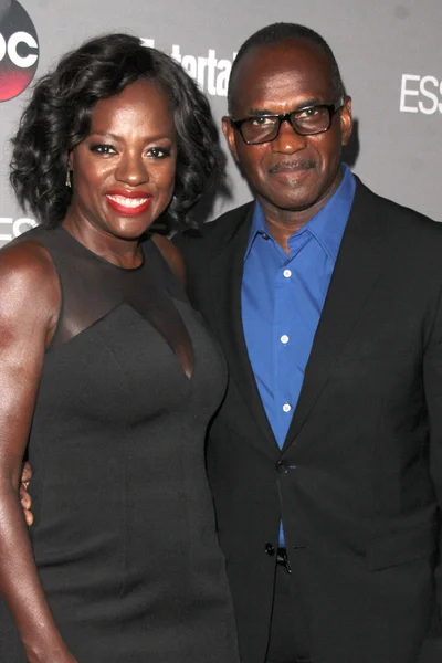 Viola davis, Juliusz tennon — Zdjęcie stockowe