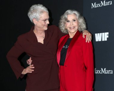 Jamie Lee Curtis, Jane Fonda, Film Onurlandırması 2025 'te Beverly Hilton Oteli' nde 6 Kasım 2025 'te, Beverly Hills, CA