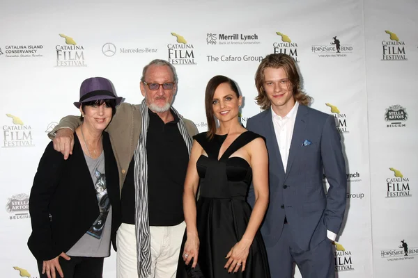 Diane Warren, Robert Englund, Mena Suvari, Lucas Till — Foto de Stock