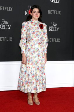 Grace Edwards, 11 Kasım 2025 'te Los Angeles' taki Jay Kelly Los Angeles Tiyatrosu 'nda prömiyer.