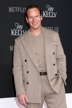 Patrick Wilson, 11 Kasım 2025 'te Los Angeles' taki Jay Kelly Los Angeles Tiyatrosu 'nda prömiyer.