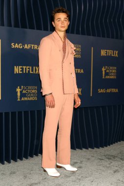 Ben Ahlers, 30. Sinema Oyuncuları Birliği Ödülleri 'nde, Shrine Konser Salonu' na 24 Şubat 2024 'te Los Angeles, CA