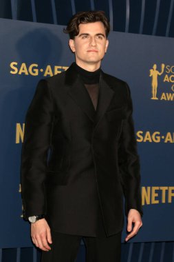 Billy Harris, 30. Sinema Oyuncuları Birliği Ödülleri 'nde, Shrine Konser Salonu' na 24 Şubat 2024 'te Los Angeles, CA