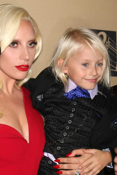 Lady Gaga, Lennon Henry — ストック写真