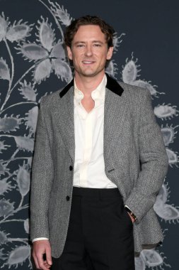 Lewis Pullman, 14 Aralık 2025 'te Los Angeles, CA' da Linwood Dunn Tiyatrosu 'nda Ann Lee' nin Ahit 'inde.