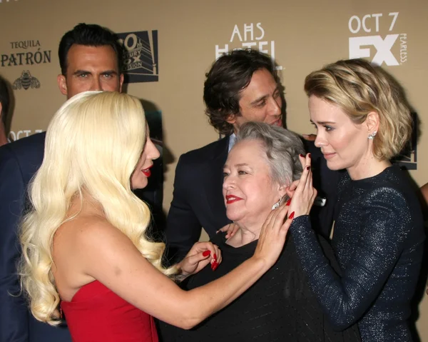 Lady Gaga, Kathy Bates, Sarah Paulson — Stockfoto