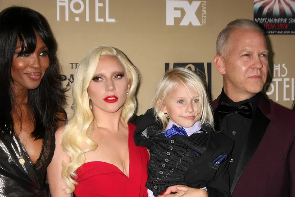 Lady Gaga, Lennon Henry, Ryan Murphy — ストック写真