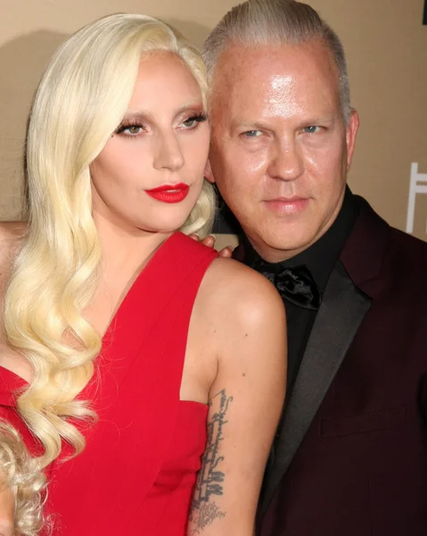 Lady Gaga, Ryan Murphy — Stockfoto