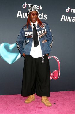 Jaheem King Toombs, 18 Aralık 2025 'te Hollywood Paladyumu' nda TikTok Ödülleri 'nde.