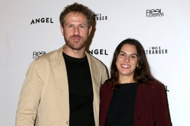 Nick Page, Jackie Gentilesco 6 Ocak 2026 'da Century City, CA' da AMC 15 Tiyatrosu 'nda 