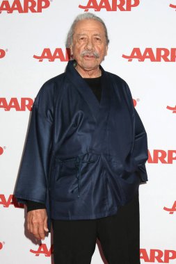 Edward James Olmos, Beverly Wilshire Oteli 'ndeki 24. AARP Yetişkinler Filmleri Ödülleri' nde 10 Ocak 2026 'da,