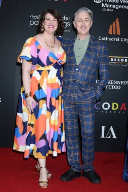 Lauren Elder, Alan Cumming, Glenrothan gösteriminde - Kapanış Gecesi PSIFF, Richard 's Center for the Arts, 11 Ocak 2026, Palm Springs, CA