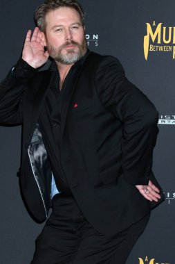 Jacob Young, 21 Ocak 2026 'da, Century City, CA' da, AMC 15 'teki' Arkadaşlar Arası Cinayet 'gösteriminde.