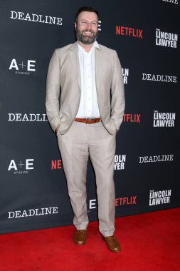 Taran Killam, Lincoln Avukatı Sezon 4 Bölüm 4 PMC Çatısı Terasında 28 Ocak 2026 'da Batı Hollywood, CA