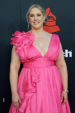 Jennifer Jimenez, Los Angeles 'ta 30 Ocak 2026' da Los Angeles Kongre Merkezi 'nde yılın MusiCares Kişi Yarışması' nda IHO Mariah Carey.