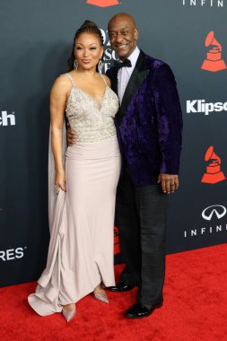 Chante Moore, Stephen G Hill. Yılın MusiCares etkinliği IHO Mariah Carey 'de. 30 Ocak 2026' da Los Angeles, CA