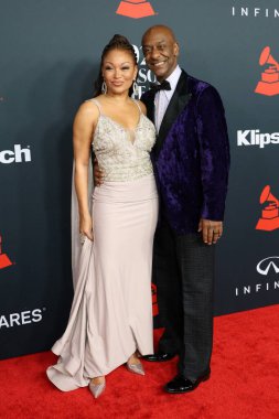 Chante Moore, Stephen G Hill. Yılın MusiCares etkinliği IHO Mariah Carey 'de. 30 Ocak 2026' da Los Angeles, CA
