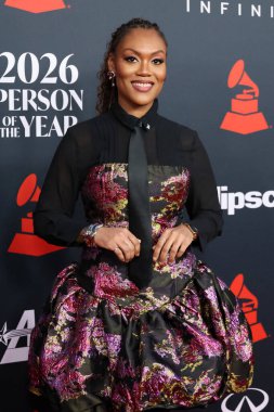 Dr Chelsey Green, MusiCares Yılın Adamı IHO Mariah Carey, Los Angeles Kongre Merkezi 'nde 30 Ocak 2026' da