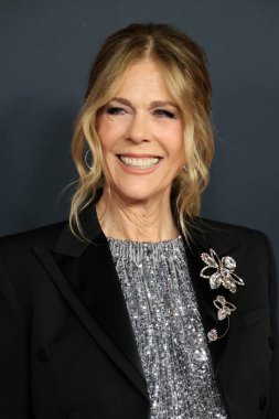 Rita Wilson, Los Angeles 'ta 30 Ocak 2026' da Los Angeles Kongre Merkezi 'nde yılın MusiCares Person of the Year Organizasyonu IHO Mariah Carey' de.