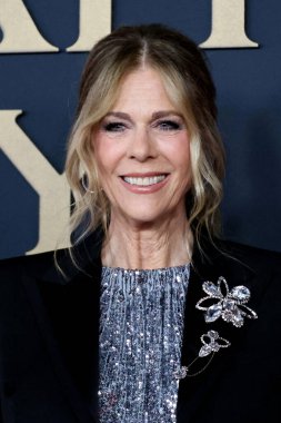 Rita Wilson, Los Angeles 'ta 30 Ocak 2026' da Los Angeles Kongre Merkezi 'nde yılın MusiCares Person of the Year Organizasyonu IHO Mariah Carey' de.