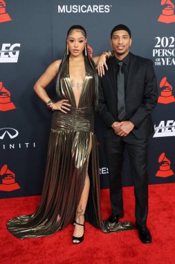 Taty Cokley, Tizz Yılın MusiCares Kişisi Etkisi IHO Mariah Carey 30 Ocak 2026 'da Los Angeles, CA