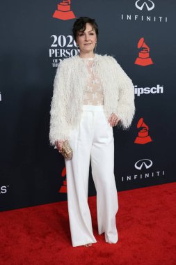 Sara Gazarek, Los Angeles 'ta 30 Ocak 2026' da Los Angeles Kongre Merkezi 'nde yılın MusiCares Kişi Etkinliği IHO Mariah Carey' de.