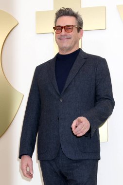 Jon Hamm, Barker Hanger 'daki Apple TV Basın Günü' nde 3 Şubat 2026 'da Santa Monica, CA
