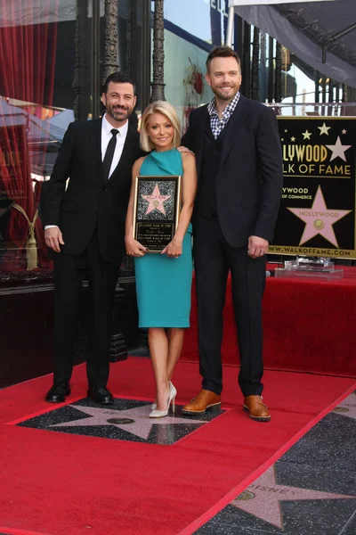 Kelly Ripa Hollywood Paseo de la Fama Ceremonia — Foto de Stock