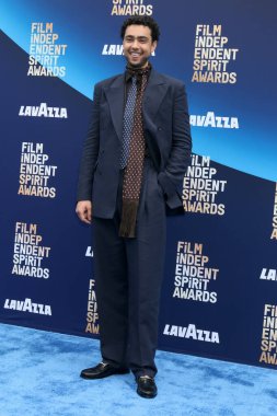 Archie Madekwe, 15 Şubat 2026 'da Hollywood Paladyumu' nda 41. Bağımsız Ruh Ödülleri 'nde.