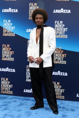 Dewayne Perkins, 15 Şubat 2026 'da Hollywood Paladyumu' nda 41. Bağımsız Ruh Ödülleri 'nde.