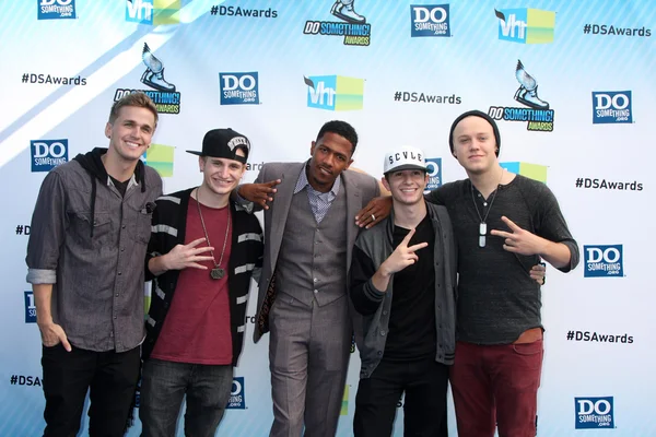 Four Count, with Nick Cannon — Stok fotoğraf