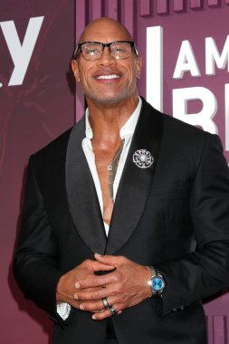 Dwayne Johnson, 8. Amerikan Siyahi Film Festivali Onur Töreni 16 Şubat 2026 'da Los Angeles, CA