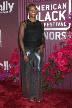 Erika Alexander, 8. Amerikan Siyahi Film Festivali Onur Töreni 16 Şubat 2026 'da Los Angeles, CA