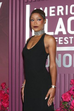 Keke Palmer, Los Angeles 'ta 16 Şubat 2026' da SLS Hotel 'de düzenlenen 8. Amerikan Siyahi Film Festivali Onur Töreni' nde.