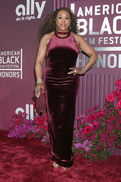 Vivica A. Fox, 8. Amerikan Siyahi Film Festivali Onur Töreni 16 Şubat 2026 'da Los Angeles' ta SLS Hotel 'de gerçekleşti.