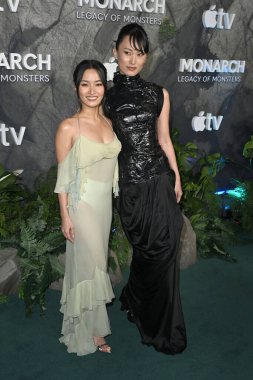 Anna Sawai, Mari Yamamoto Monarch 'da: Canavarların Mirası Sezon 2 Bölüm 19 Şubat 2026' da TCL Çin Tiyatrosu IMAX 'ta