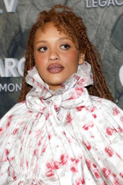 Monarch 'daki Kiersey Clemons: Canavarların Mirası Sezon 2 Bölüm 2 TCL Çin Tiyatrosu' ndaki Prömiyer 19 Şubat 2026, Los Angeles, CA