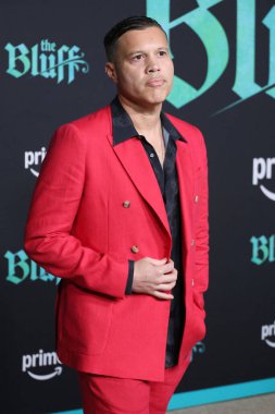Frank E Flowers, 17 Şubat 2026 'da Los Angeles' taki TCL Çin Tiyatrosu 'nda The Bluff World Prömiyeri' nde.