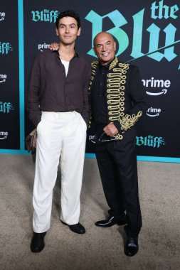 James Morrison, Temuera Morrison 17 Şubat 2026 'da Los Angeles' taki TCL Çin Tiyatrosu 'nda The Bluff World Premiere' de.