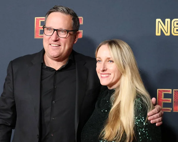Tom Mackay, Krista Wegener in the Epic: Elvis Presley in Concert LA Premiere at the TCL Chinese Theater IMAX on February 18, 2026, Los Angeles, CA