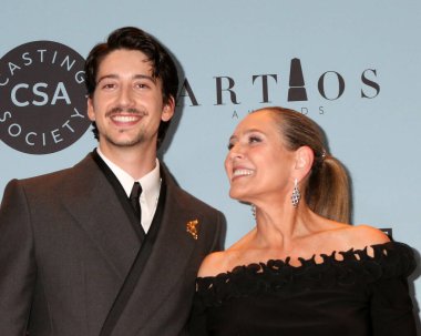 Milo Manheim, Camryn Manheim, Beverly Hilton Oteli 'ndeki 41. Artios Ödülleri' nde 26 Şubat 2026, Beverly Hills, CA