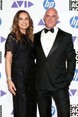 Mariska Hargitay, Christopher Meloni 27 Şubat 2026 'da Westwood, CA' da Royce Hall 'da düzenlenen 76. ACE Eddie Ödülleri' nde.